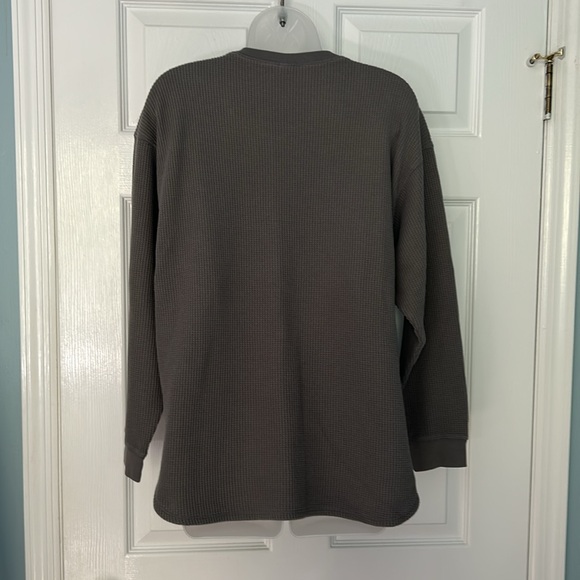NWOT Uniqlo Thermal Waffle Knit Top - Picture 2 of 7